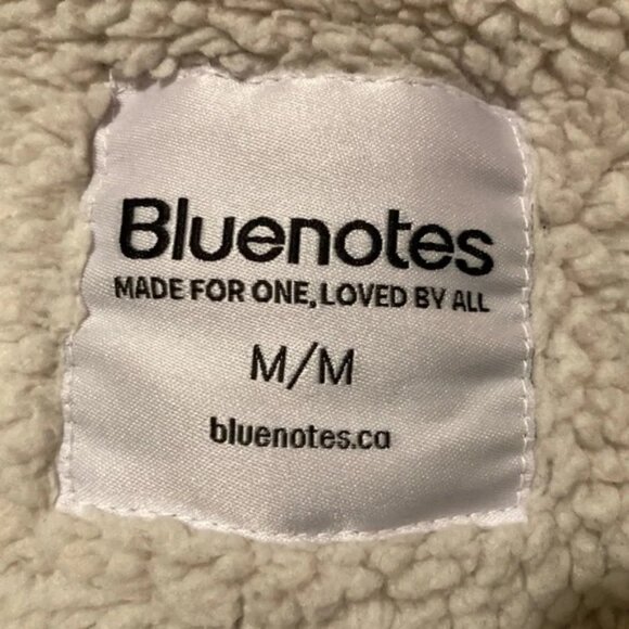 Bluenotes Red and Black Plaid Shacket Style Hoodie with Sherpa Lining - Picture 5 of 6